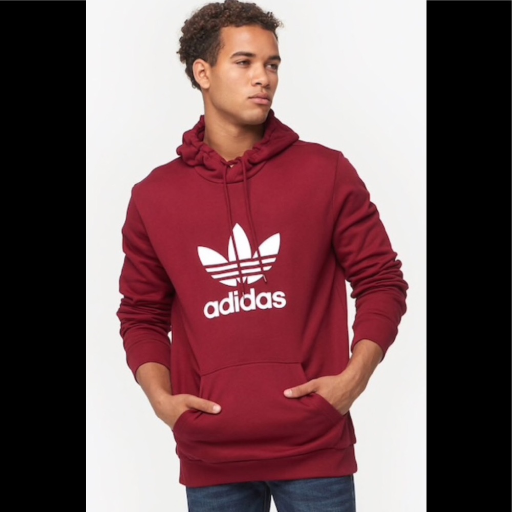 Adidas originals Pullover Hoodie (Burgundy)